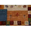 Tapis tribal à motif géométrique Gabbeh