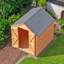 6 ft. W x 8 ft. D Garden Value Shed with Double Doors