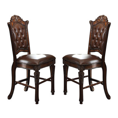 Chaise d'appoint capitonnée cerise