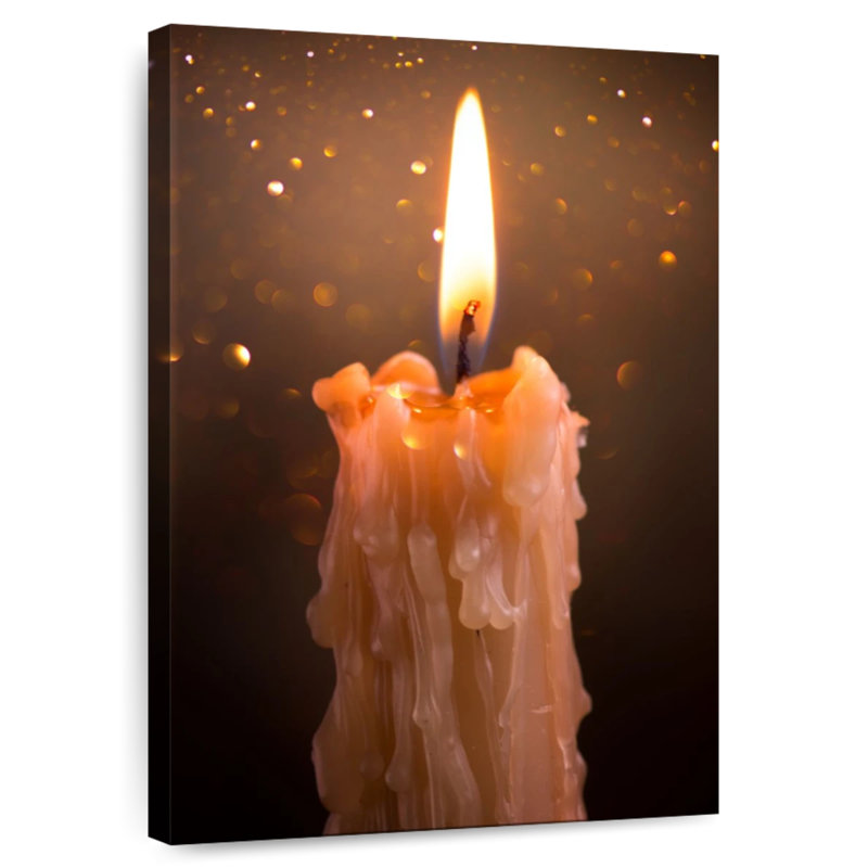 Adella Bright Candle, 51" H x 34" W