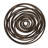 Abstract Geometric Circles Minimalist Modern Abstract Wall Accent Sculpture Hanging Decoration Metal Wall Decor-124839237-124839235