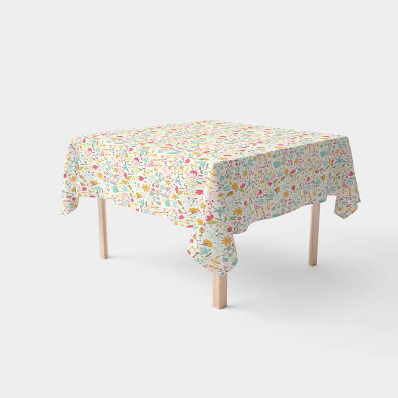 Corey-John Blooming Springs Tablecloth, 54" x 54"
