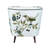 Obara Transitional Embroidered Floral Handmade Accent Chair-1412260286