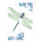 Blue Dragonfly Single Toggle Switchplate