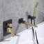 Robinet de baignoire mural en laiton massif 10-2 / 5 "avec douche à main-98796661