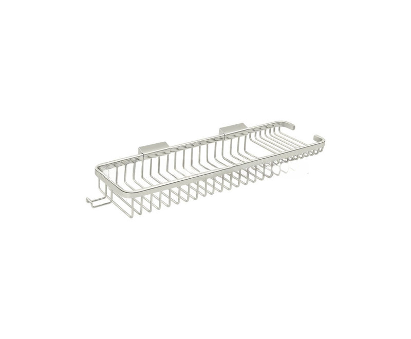 Shower Basket, Polished Nickel