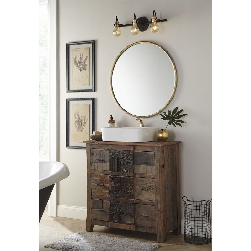 Rodina 3 - Light Dimmable Vanity Light, Antique Bronze