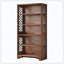 Bibliothèque étagère à 6 niveaux Mid-Century