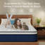 Matelas hybride 14 po en mousse à refroidissement moyen ferme, isolement de mouvement, support de bord, certifié Certipur-US, OEKO-TEX-385825008-385825016