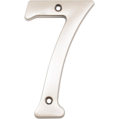 4'' H Metal House Number
