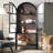 Simple and Retro Black Display Cabinet