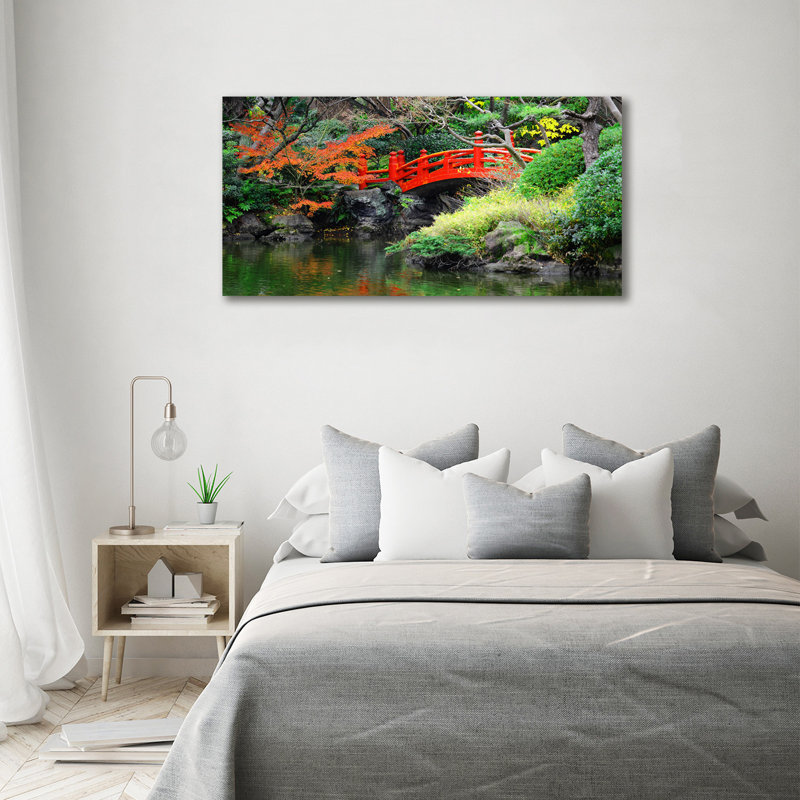 Japanese Garden - No Frame Print on Canvas