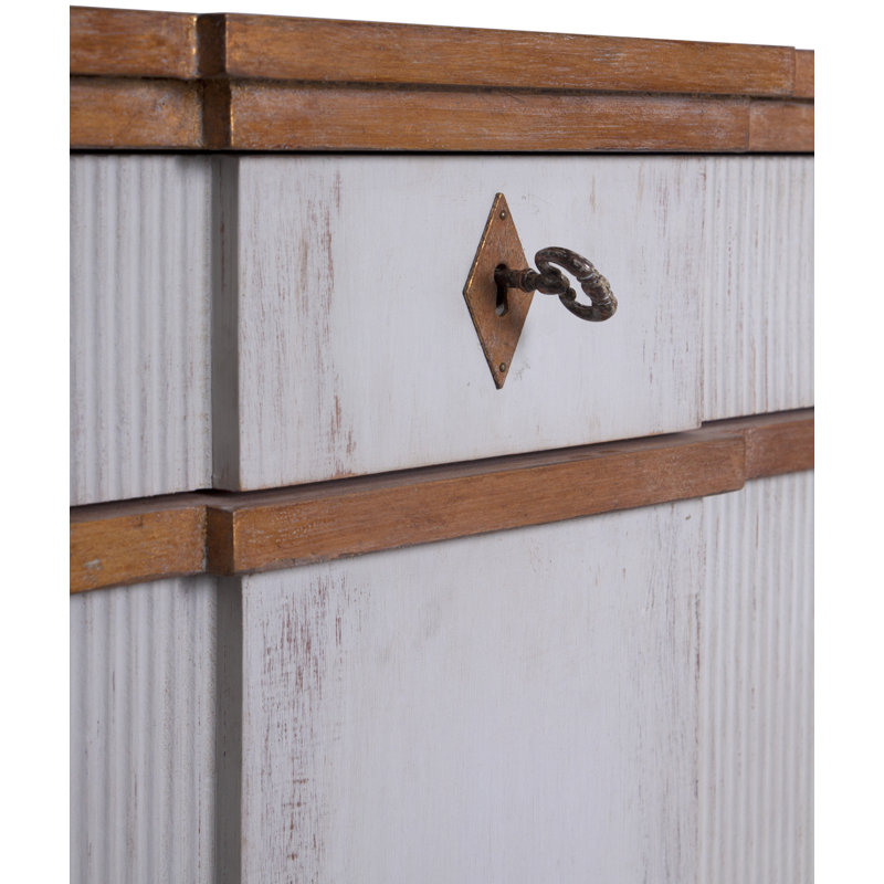 Hendric 3 - Drawer Solid Wood Nightstand