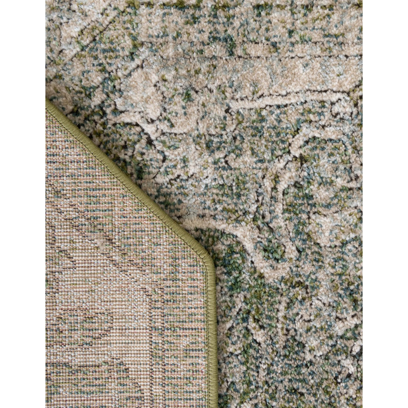 Alresford Oriental Indoor Rug, Octagon 7'10" x 7'10"