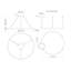 Luminaire suspendu 1 lumière Cerchio-99058246-98799080