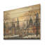 Winter Winter City Landscape I - Paysage d'hiver sur bois-1670915470
