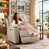 Light Grey Leather Chair est en rupture de stock