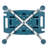 Hemsworth Tool-Free 300 Lb. Capacity, Adjustable Bath & Shower Chair w/ Non-slip Feet