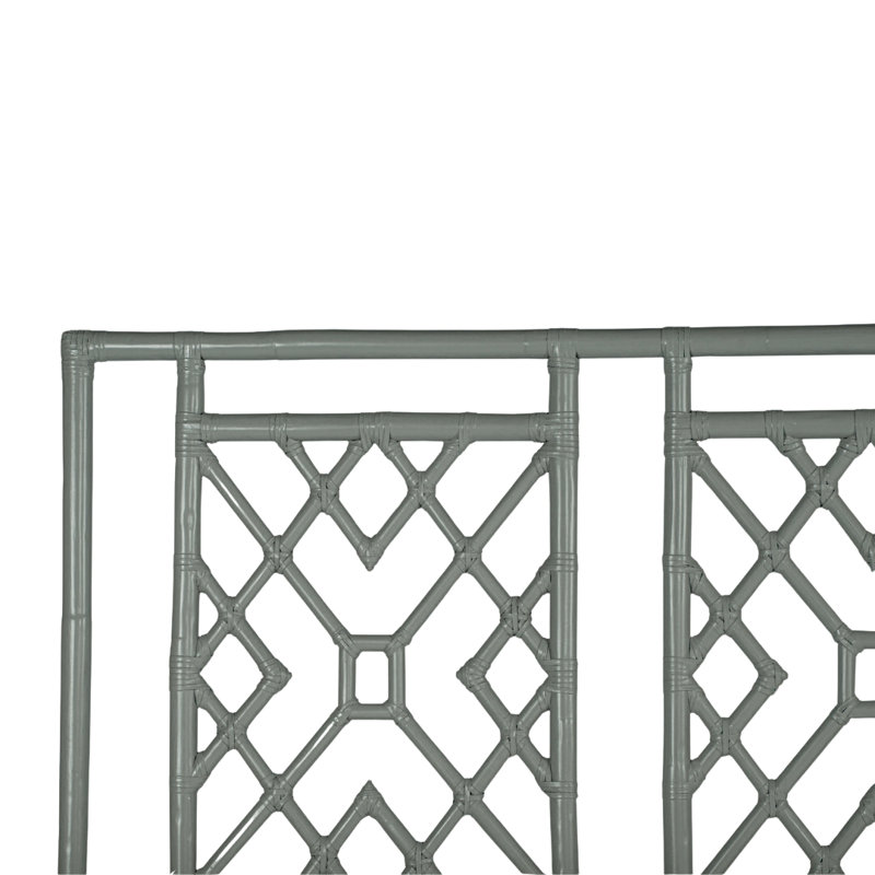 Camden Open-Frame Headboard, King, Evergreen