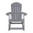 Baltazar Polyresin Wood Indoor/Outdoor Adirondack Rocking Chair-69451639