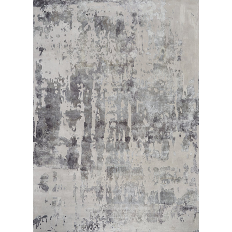 Barstow Abstract Hand Woven Area Rug, Rectangle 168 x 226cm