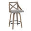 Tabouret de comptoir à hauteur fixe