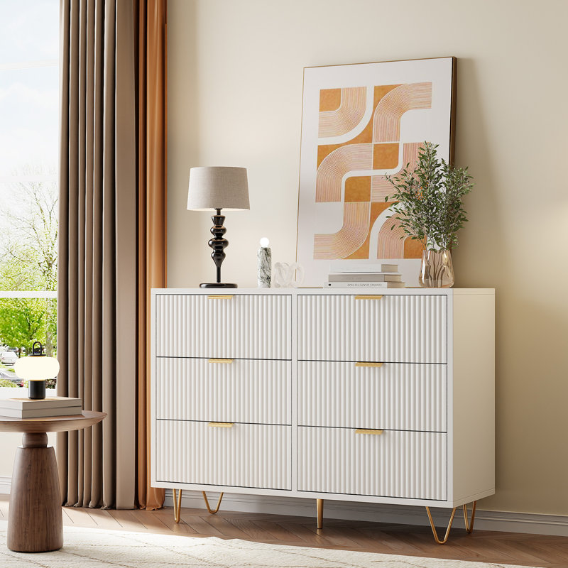 100cm W 6 - Drawer Chest of Drawers