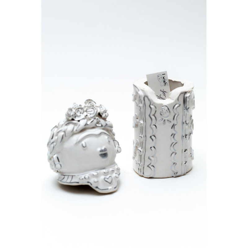 Frida Handmade Ceramic Decorative Urns & Jars
