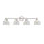 Meridian 4-Light Kenilworth in Brushed Nickel-1920088202