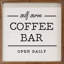 Bar à café libre-service blanc-147545949