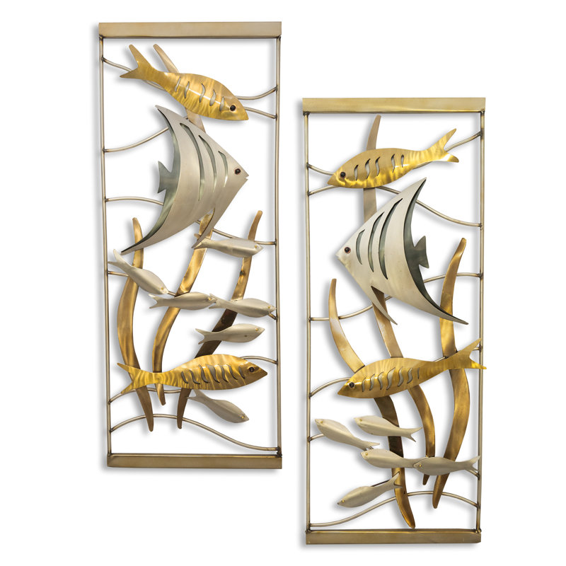Handmade Coastal Nautical & Beach Wall Decor on Metal