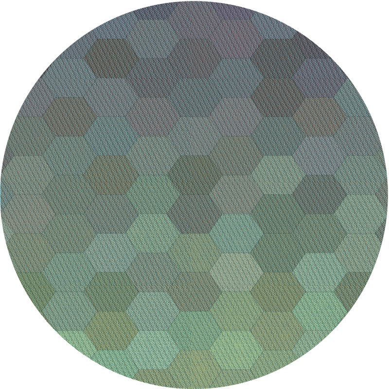 Performance Wool Geometric Indoor Rug, Runner 2' x 5'