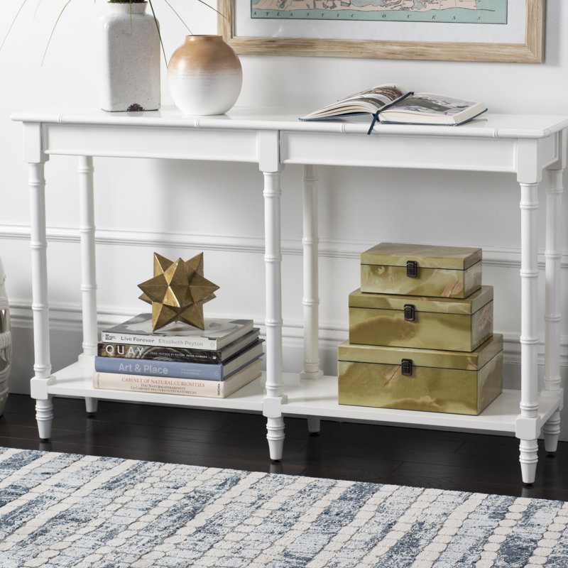 Batley 34cm Console Table, White