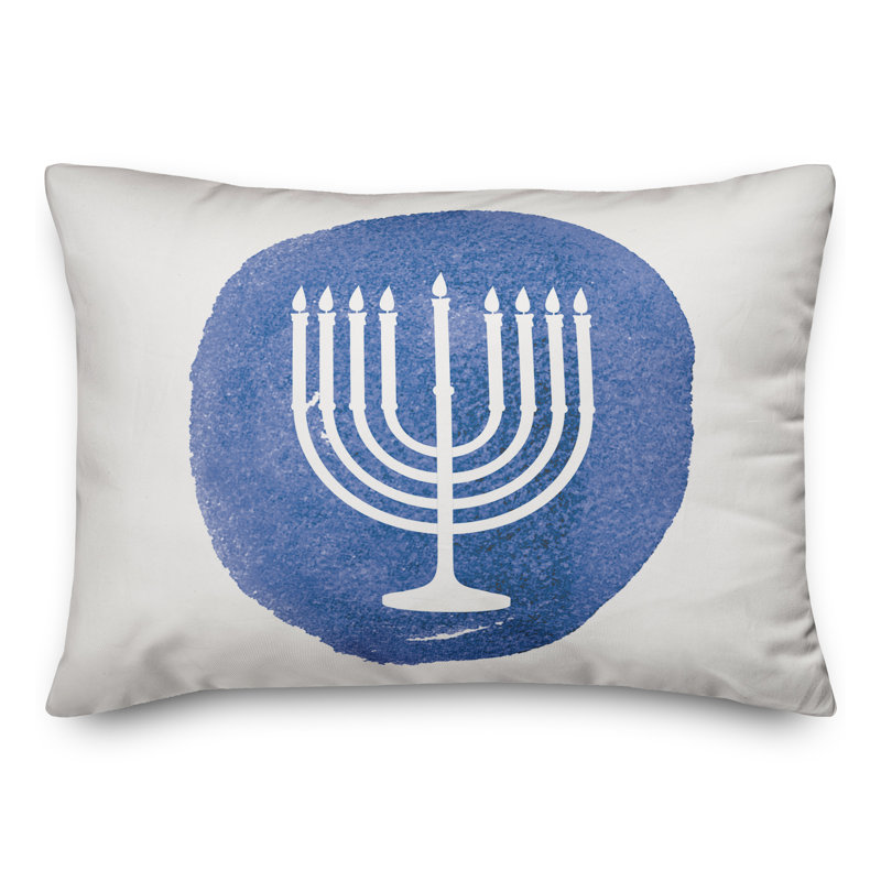  Coussin Watora Menorah, Housse de coussin seulement - sans coussin