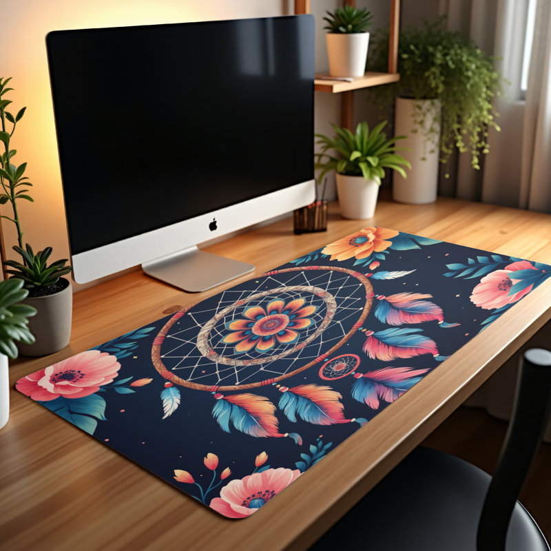 Polyester Desk Pad, 23.6x13.8