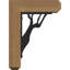 Damon 4" Triple Brace Craftsman Ironcrest Bracket-108807759-108806832