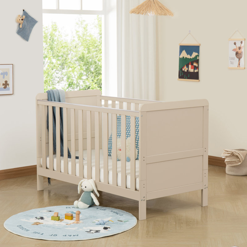 Babymore Caro Urban Cot Bed, Cashmere