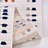 Abstract Cream Machine Washable Non-Slip Area Rug-106395003