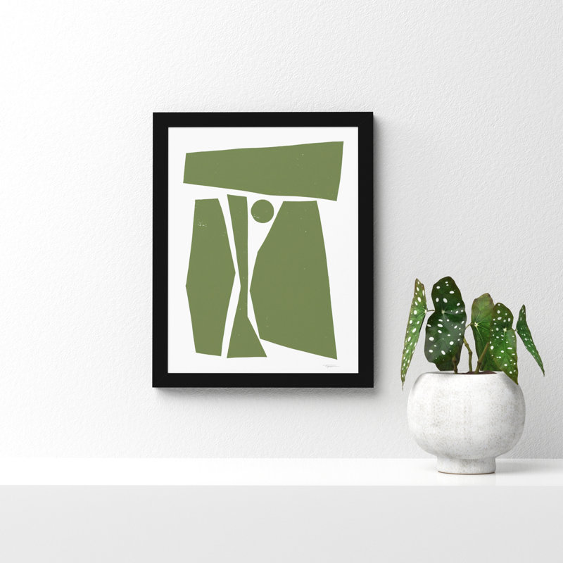 Composed Forms by Statement Goods, 13.25" H x 10.62" W x 0.88" D, Black