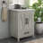 Hunstant 23.88'' Single Bathroom Vanity with Stone Top-237570220
