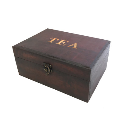 Mr. MJs Wood Tea Box