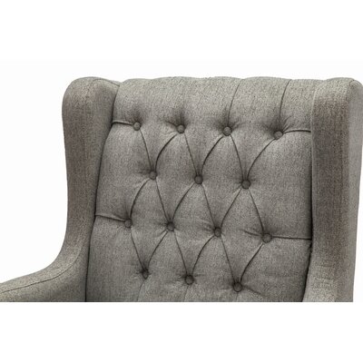 Three Posts™ Keisha Upholstered Wingback Chair & Reviews | Wayfair
