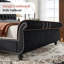 Lit-bateau tapissier Velvet-1141369365