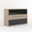 Jayvaughn 120cm W 3 - Drawer Chest of Drawers-360594693