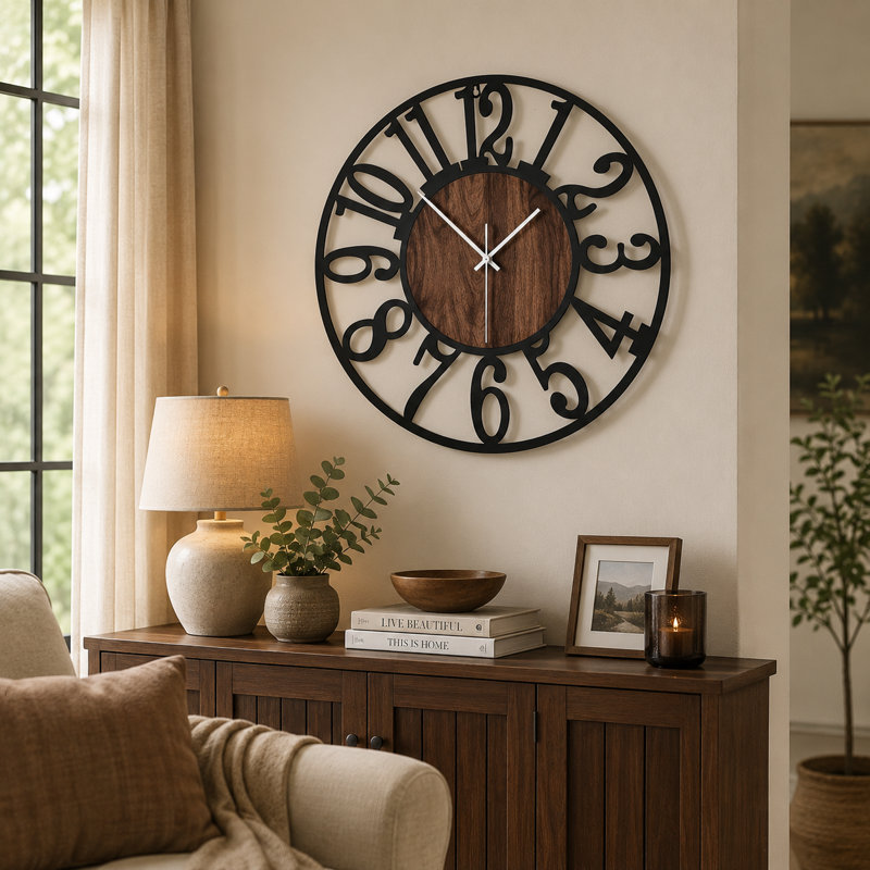 Round Wall Clock