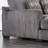 Hetman 115.25" Wide Chenille Sofa & Chaise-984817981