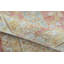 Foxley Oriental Machine Made Power Loom Polyester Area Rug in Pink/Beige-145383907
