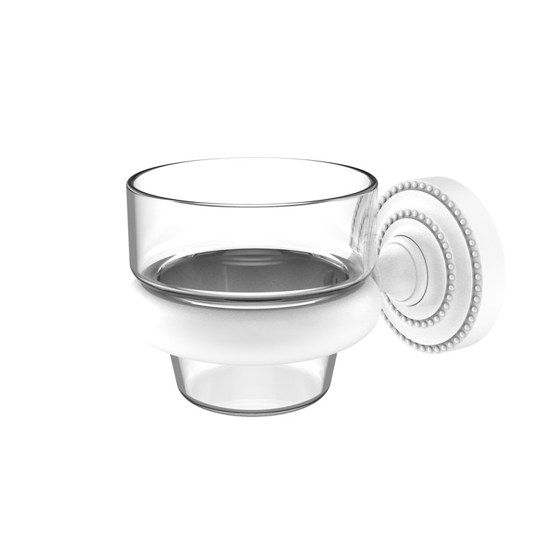 Marchmont 4'' H Brass Wall Wall Sconce, Matte White