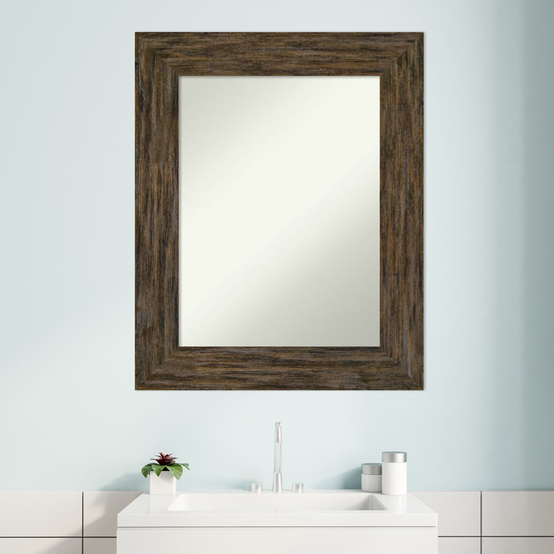 Miroir de salle de bain Fencepost, H 31 po x l 25 po