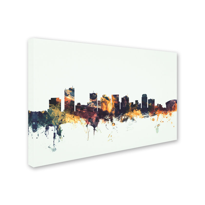 « phoenix arizona horizon », impression sur toile, H 30 po x l 47 po x P 2 po